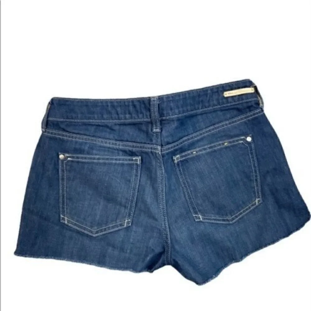 Anthropologie Pilcro & the Letterpress Fit /Stet distressed jagged cut shorts 27 - Picture 2 of 11